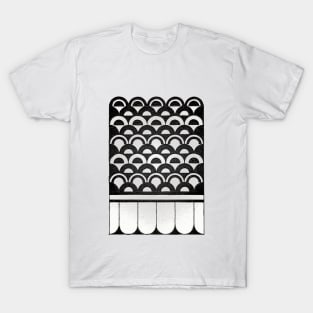 Vintage decorative art 19th century 19th geometrized T-Shirt